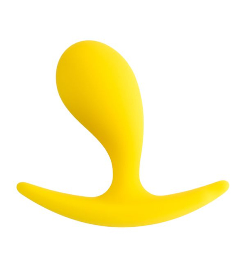 Żółty mini plug analny