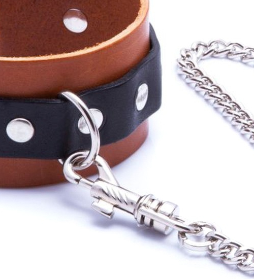 Eleganckie kajdanki na ręce męskie