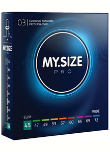 Prezerwatywy MY.SIZE Pro 45 mm - 3 szt