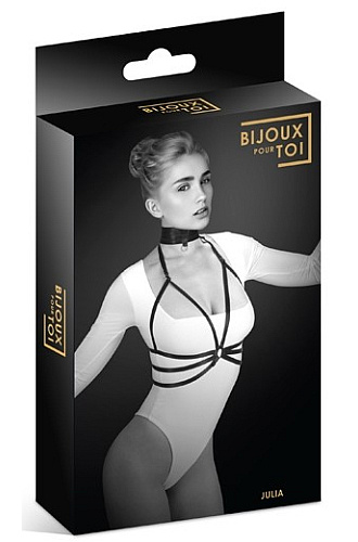 Szelki z obrożą - Arnes Mujer Julia