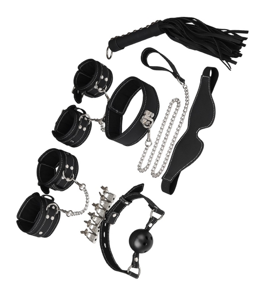Rozkosz w kłódkach - Luksusowy zestaw BDSM