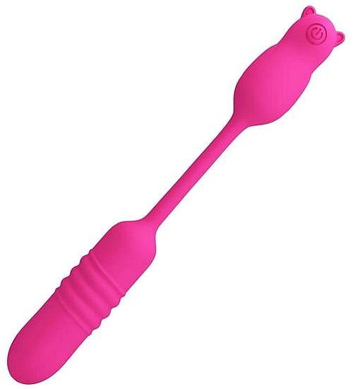 Różowy miś rozkoszy