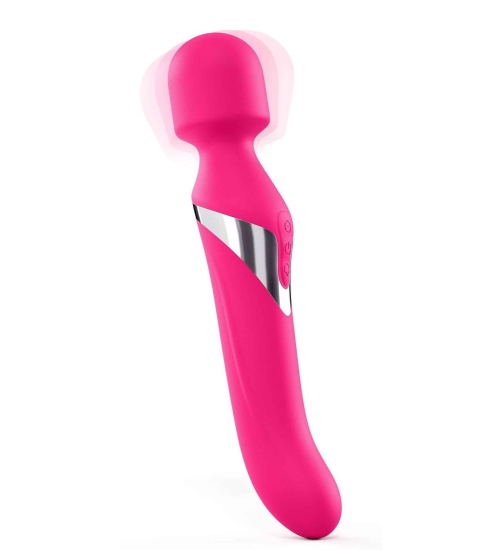 Wibrator rotacyjny z masażerem - Dorcel