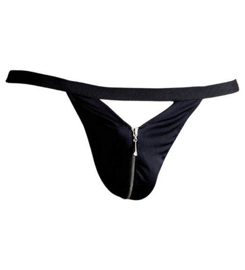 Stringi męskie z suwaczkiem