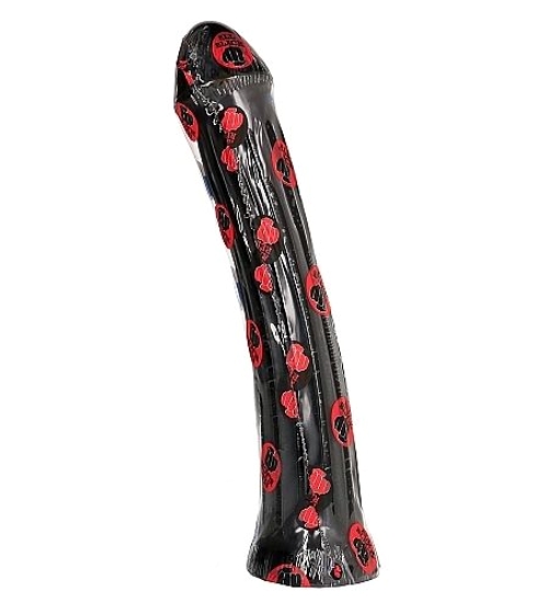 Potężne czarne dildo analne