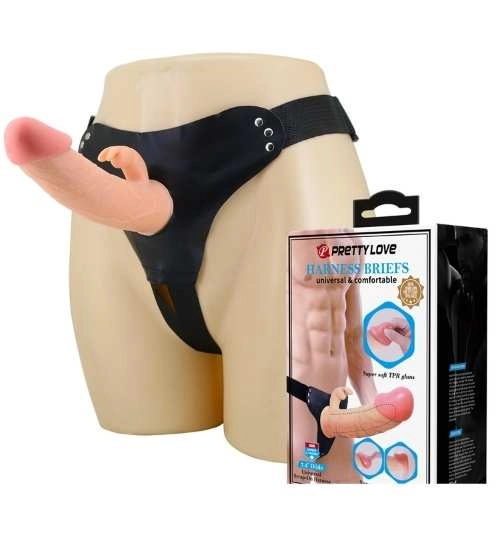 Miękki strap-on z króliczkiem