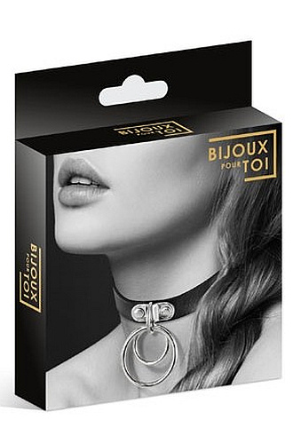 Damska obroża z kółkami Bijoux