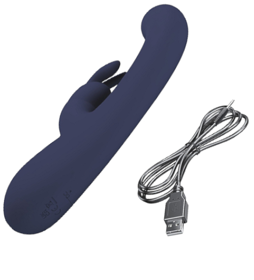 Wodoodporny wibrator z zegarowym wyświetlaczem