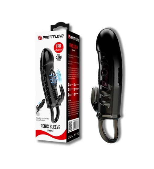 Wibrująca nakładka na penisa