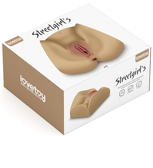 Soczysta pochwa szczupłej kobiety