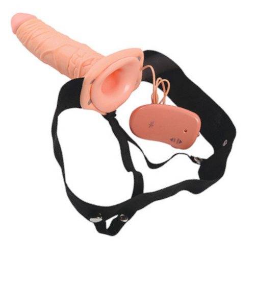 Proteza z wibracjami na paskach - 20,5cm