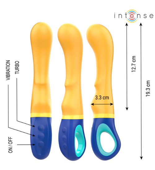 Żółty wibrator punktu G