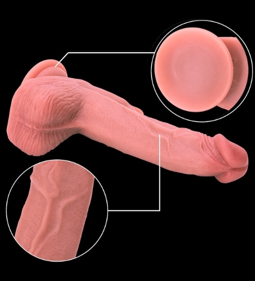 Podgrzewane dildo z ruchem posuwistym