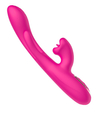 Różowy wibrator potrójnej mocy
