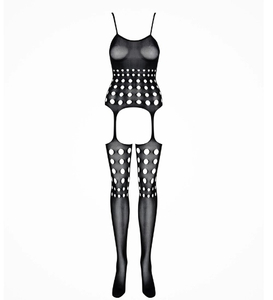 Kuszące oczkowe body - Obsessive