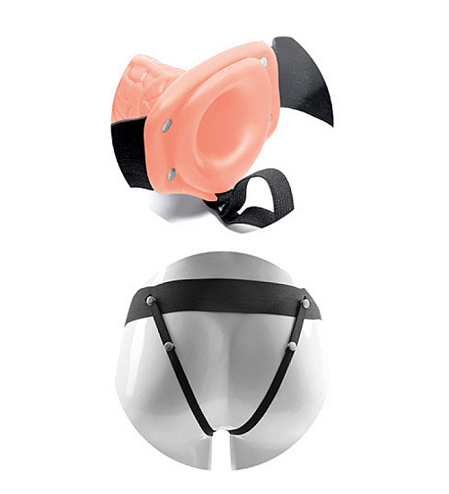 Pusty członek na na paskach - 20,5cm