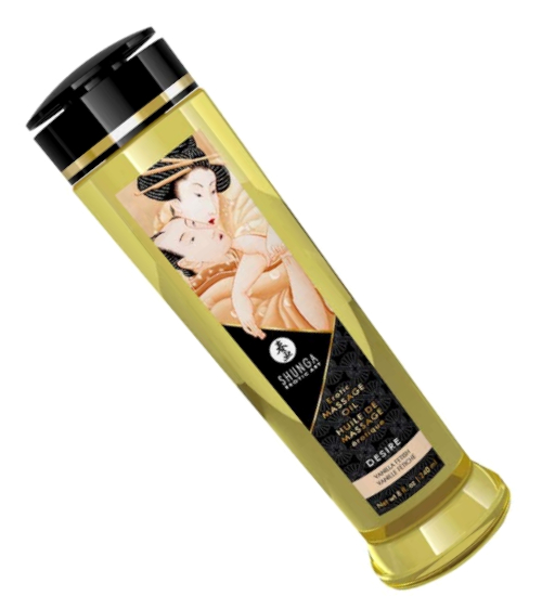 Olejek do masażu erotycznego o zapachu waniliowym