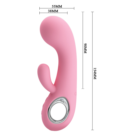 Luksusowy różowy wibrator