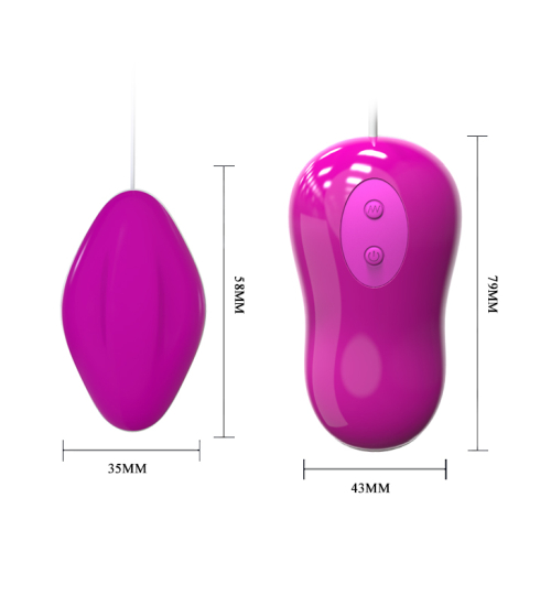 Wibrujące jajko z pilotem - ekstremalne wibracje!
