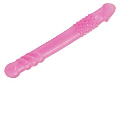 Dwustronne żelowe dildo