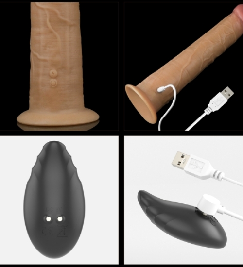 Nowoczesne dildo sterowane pilotem