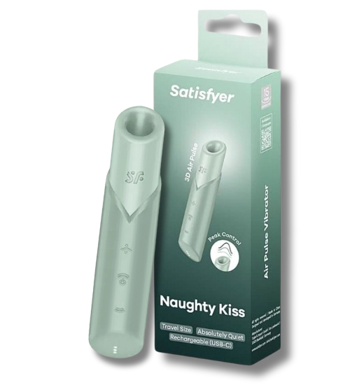 Zielona szminka przyjemności