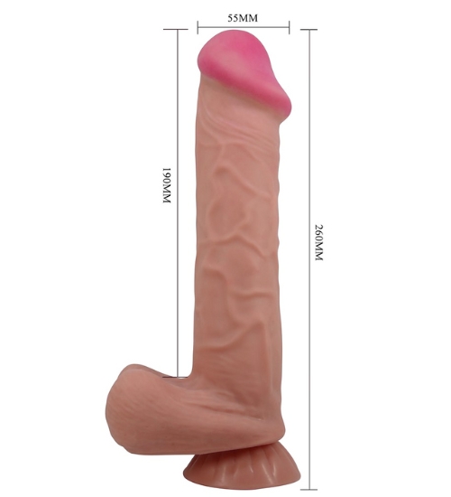 Realistyczne dildo z rdzeniem