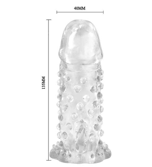 Nakładka ze stymulatorem łechtaczki