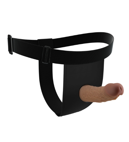 Silikonowy strap-on z miękką główką