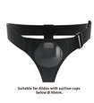Uprząż strap-on - Harness Briefs Black