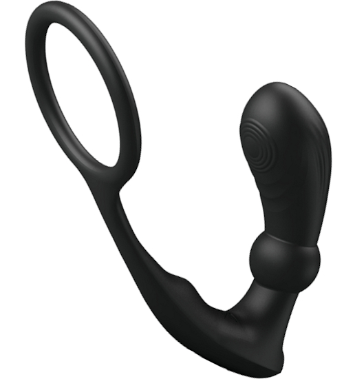 Masażer prostaty z zaczepem na członka