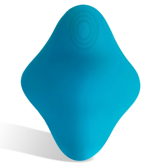 Turkusowy wibrator do majtek z pilotem