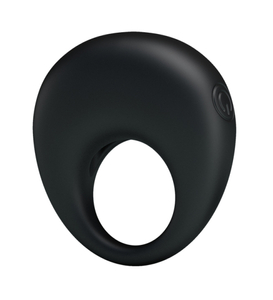 Czarny ring z wibracjami