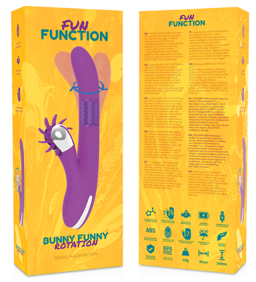 Wibrator króliczek z ruchami rotacyjnymi