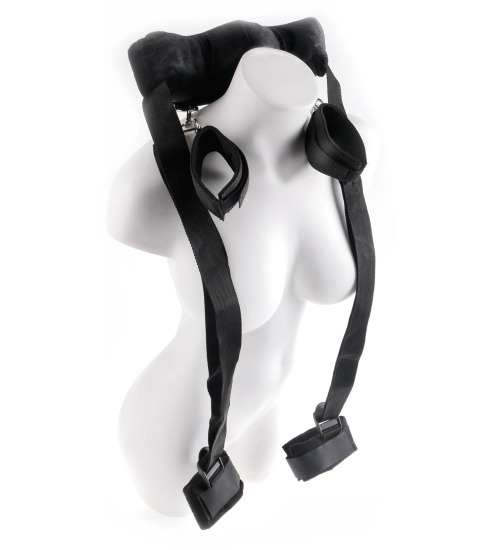 Erotyczna uprząż z kajdanami- mistrz pozycji