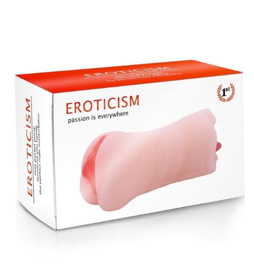 Poręczny masturbator oralno - waginalny