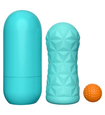 Dyskretny masturbator z kulką 360