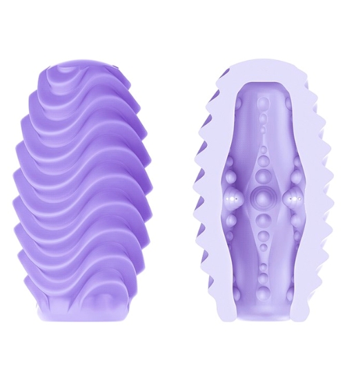 Dyskretny fioletowy masturbator w jajku