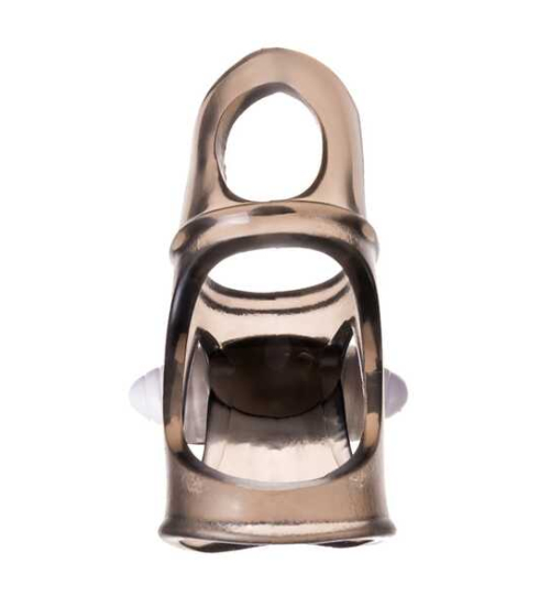 Czarna nakładka z wibracjami