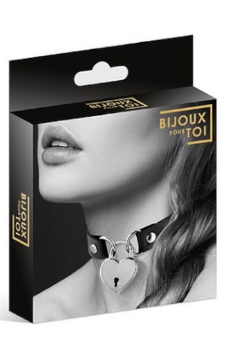 Obrożna na szyję z kłódką - Collar Candado