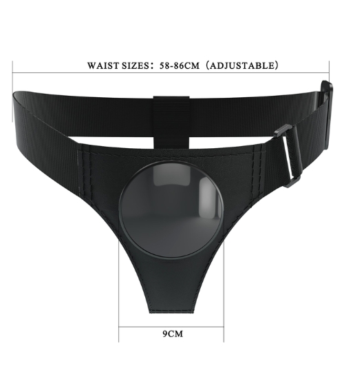 Uprząż strap-on - Harness Briefs Black