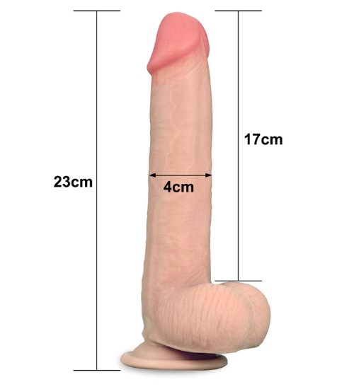 Ultrarealistyczne dildo z ruchomą skórą