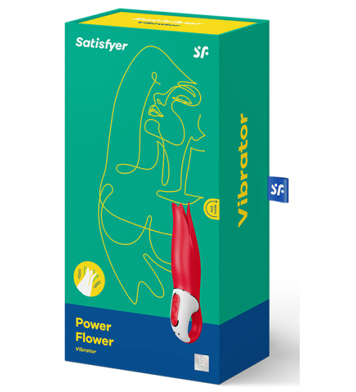 Designerski wibrator Power Flower
