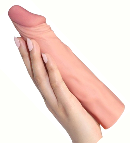 Nakładka na penisa zwiększająca jego rozmiar