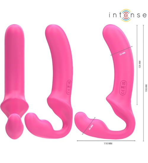 Podwójny strap-on z pilotem