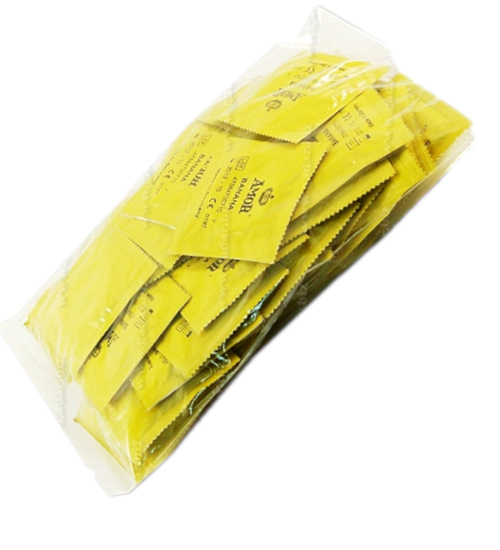 Prezerwatywy bananowe - 50 szt.