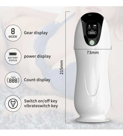 Innowacyjny masturbator dla mężczyzn USB