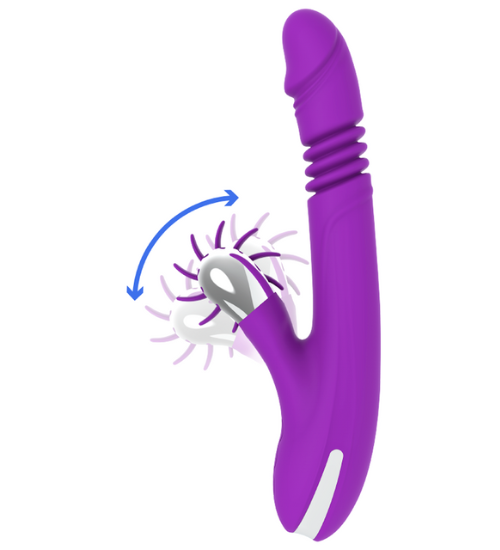 Wibrator króliczek z ruchem góra - dół