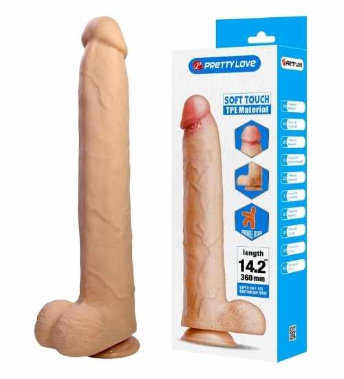 Duże realistyczne dildo 30 cm