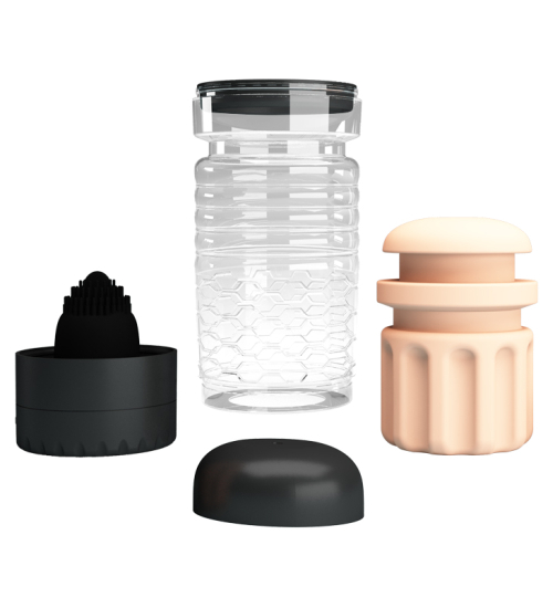 Pochwa z wibracjami - w przezroczystej tubie